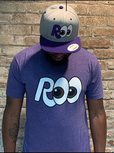 The Original Big R👀 T-shirt - Purple/White